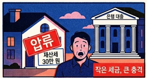 [개인회생 세금미납] 30만 원에 집 압류? 원금 탕감된다는 무서운 착각