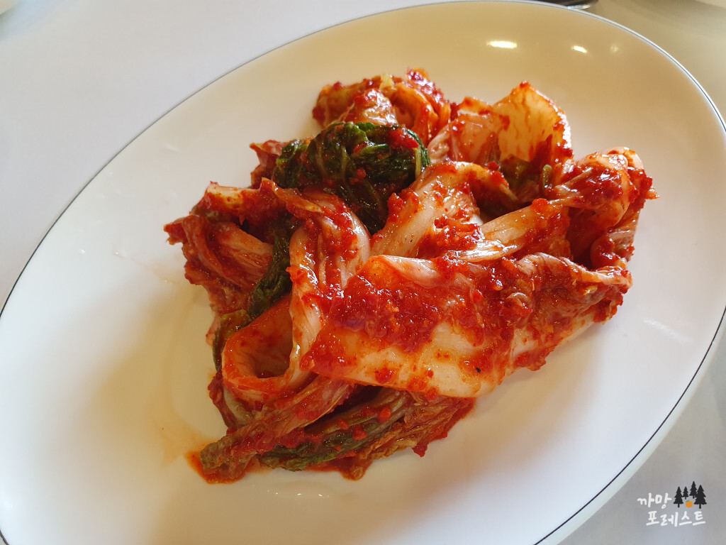 의왕 청운누룽지 백숙 김치