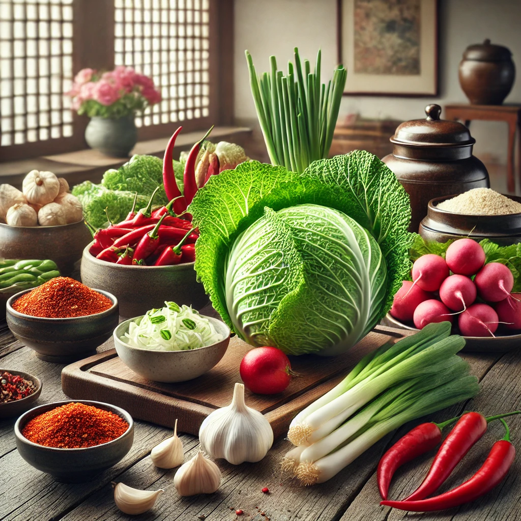 김장재료