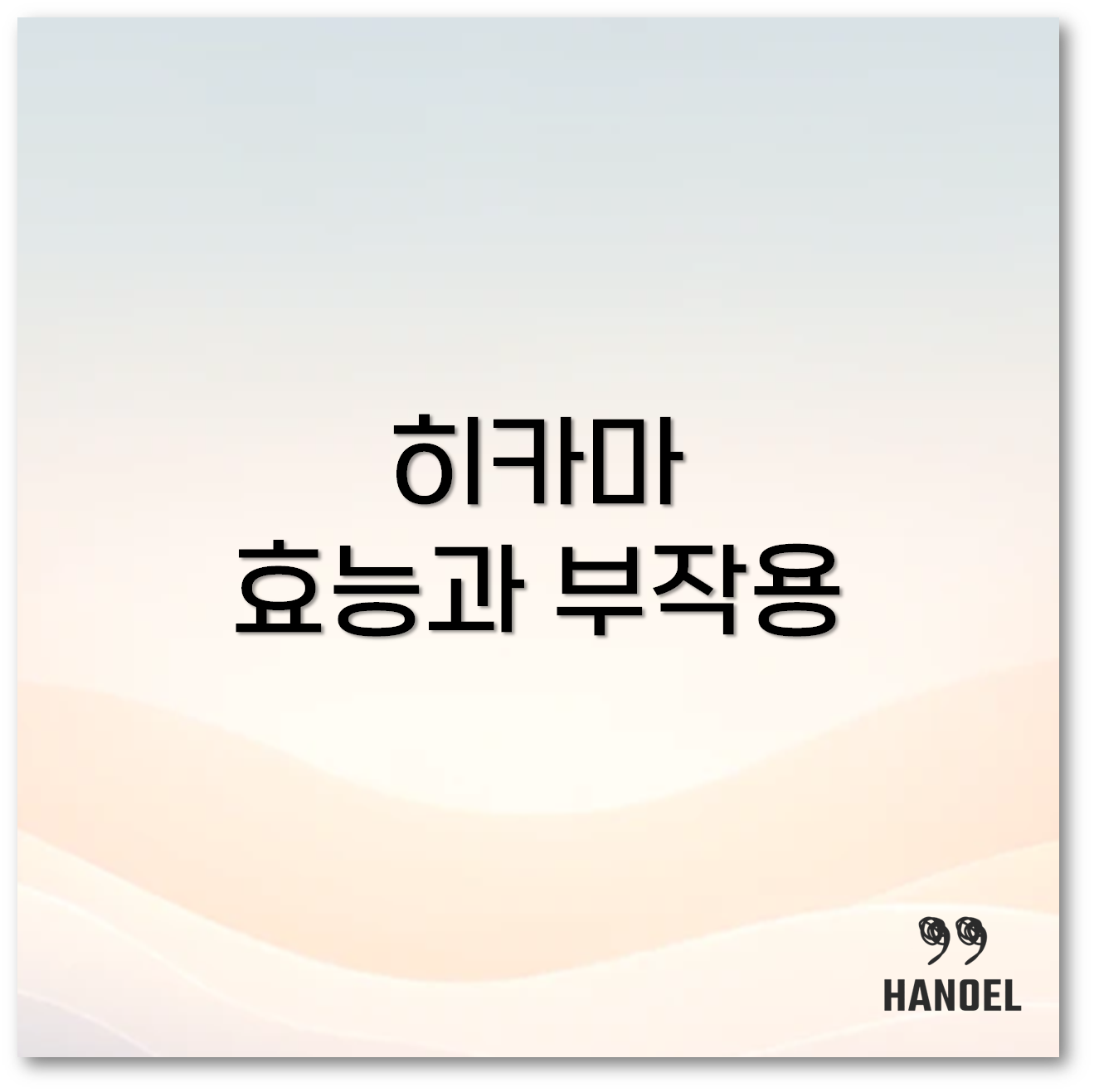 히카마 효능1