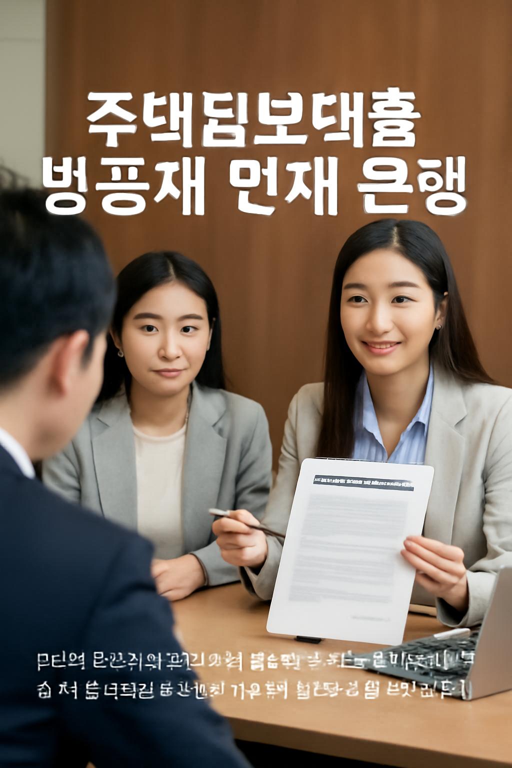 주택담보대출 방공제 면제 은행