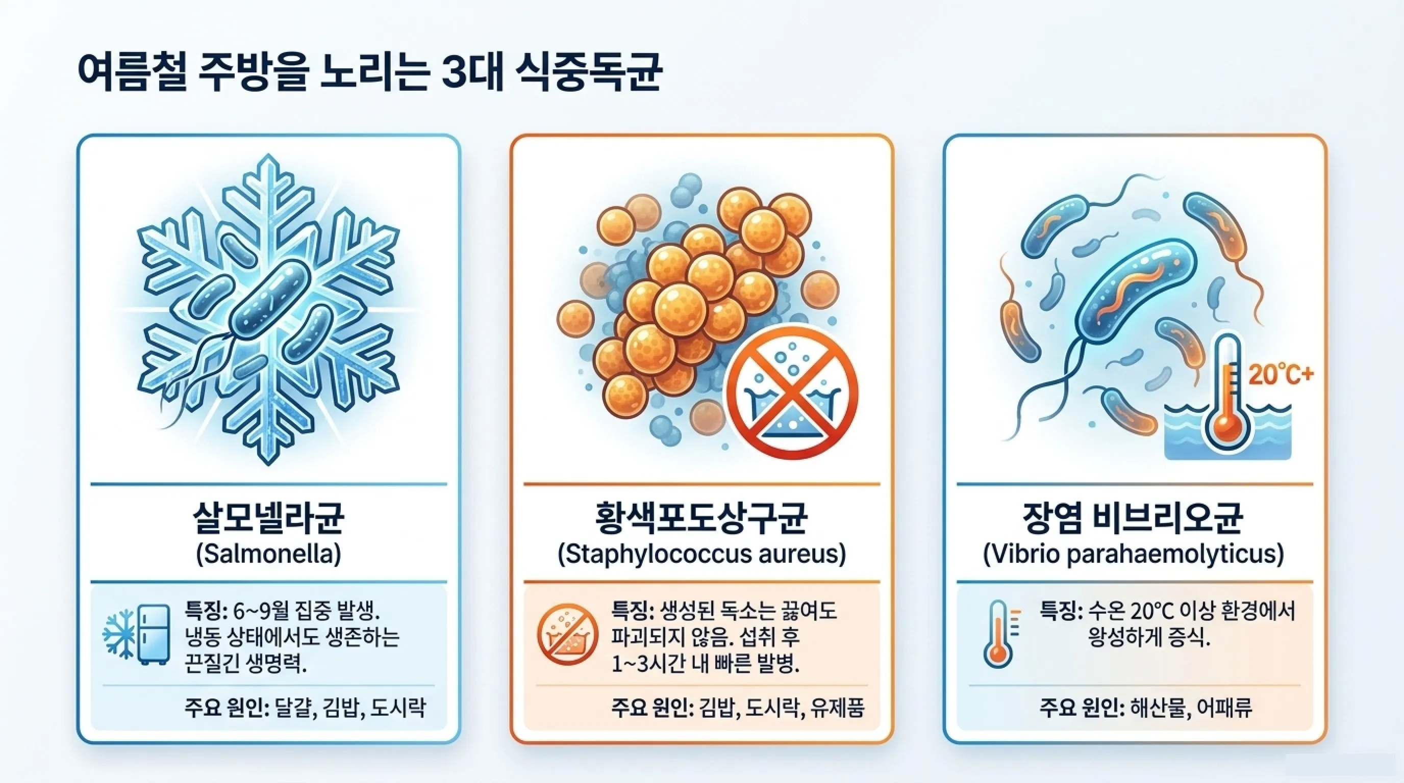 냉장고도 못 믿는 여름철 식중독 예방 음식 보관법 5가지 실전 팁