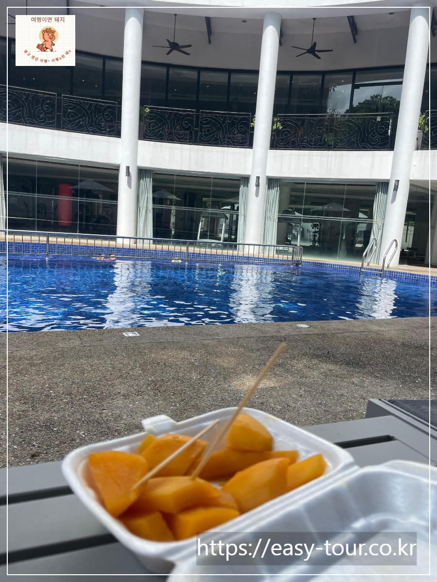 코타키나발루 호텔 수영장