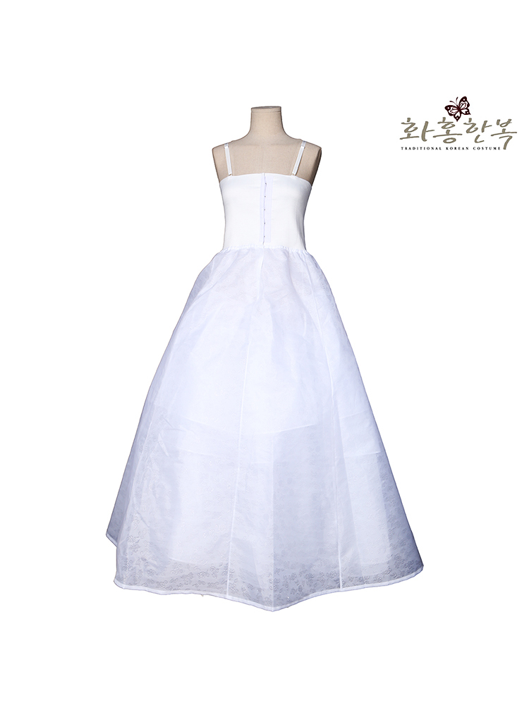 맞춤 성인 한복 캉캉 속치마 3단 패티코트