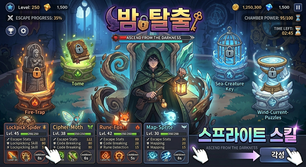 밤탈출 공략