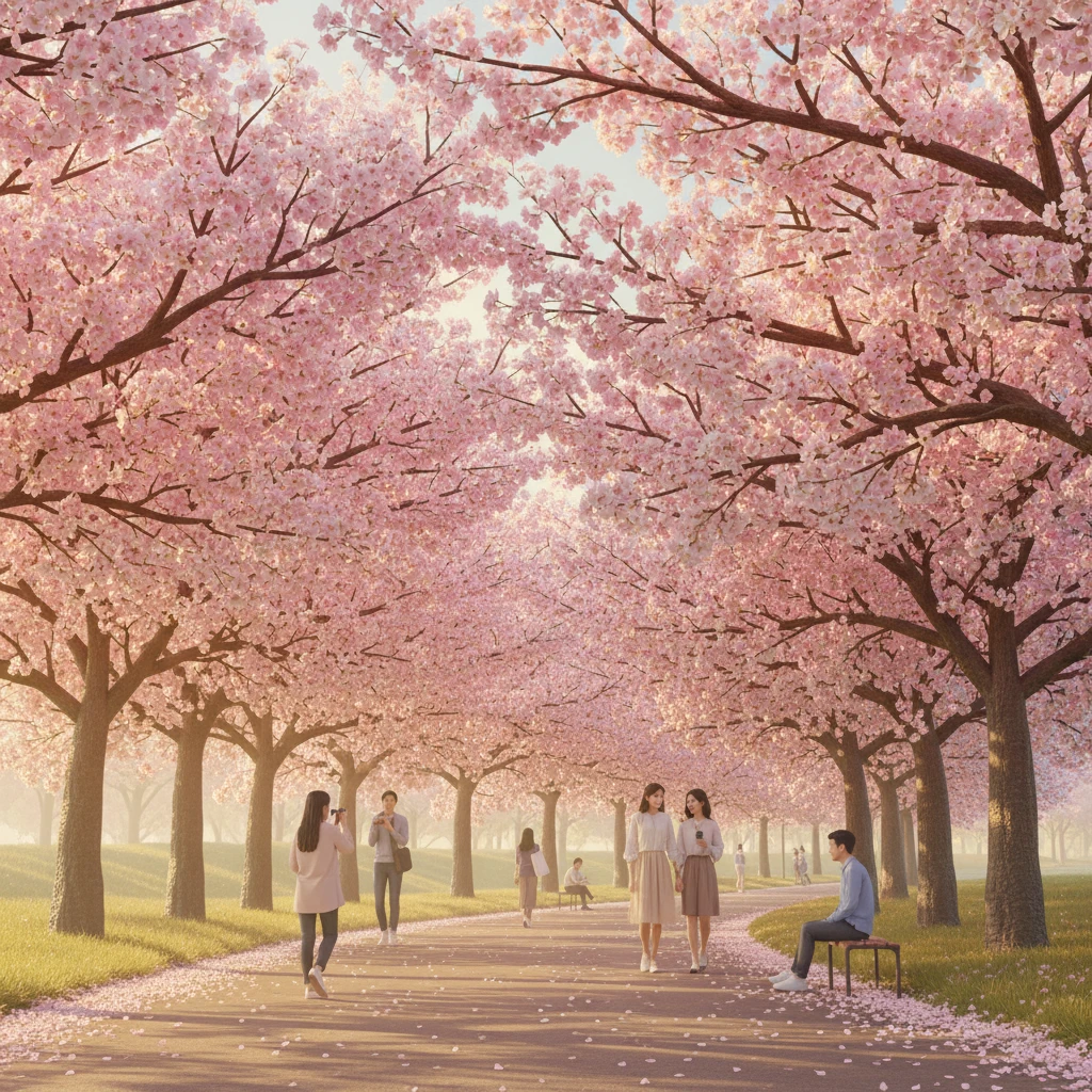 인천 계양구 벚꽃 개화 전망 및 주요..