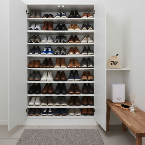 신발장 정리, 냄새 제거와 공간 활용 수납 노하우