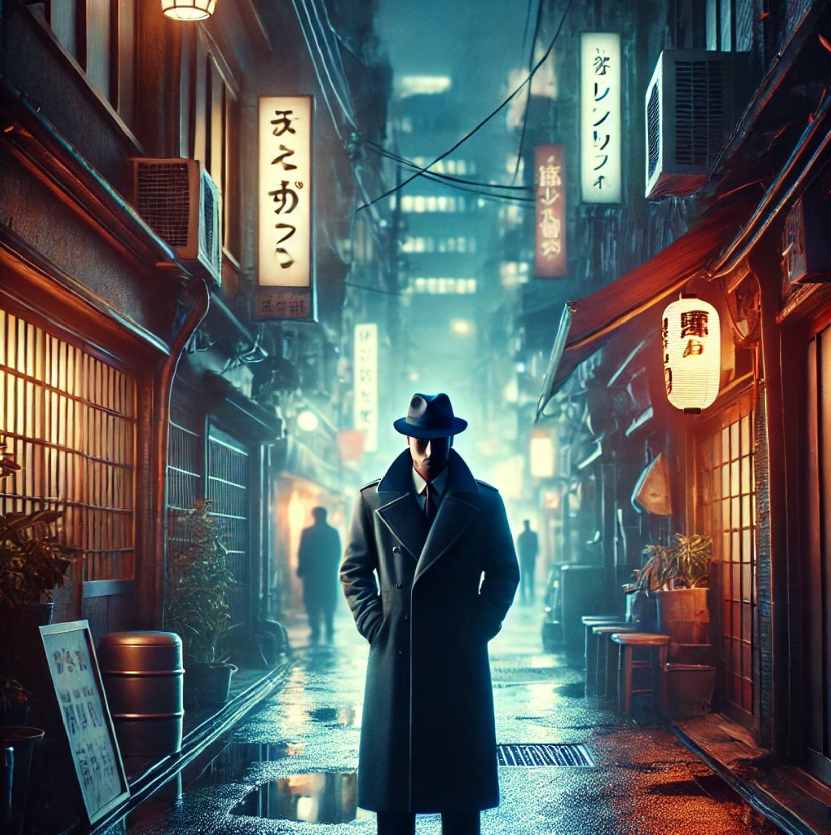 일본 추리 영화 느낌의 포스터