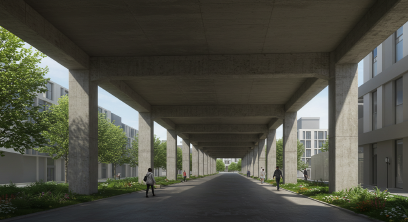 필로티 구조 건축물