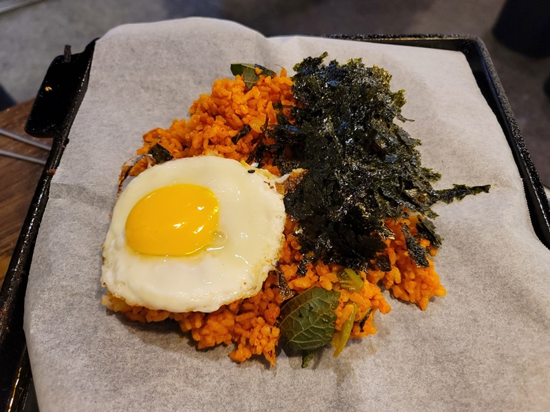 산본 칠보삼겹살 볶음밥