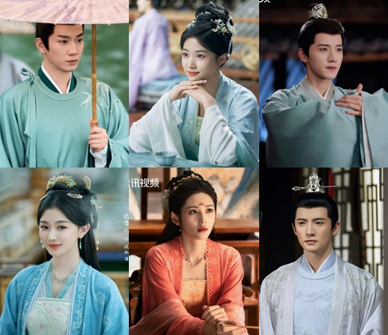 [중드 추천 다시보기] 방상가서 등장인물 왕자기, 노욱효, 왕홍이, 공설아, 학추, 양사택