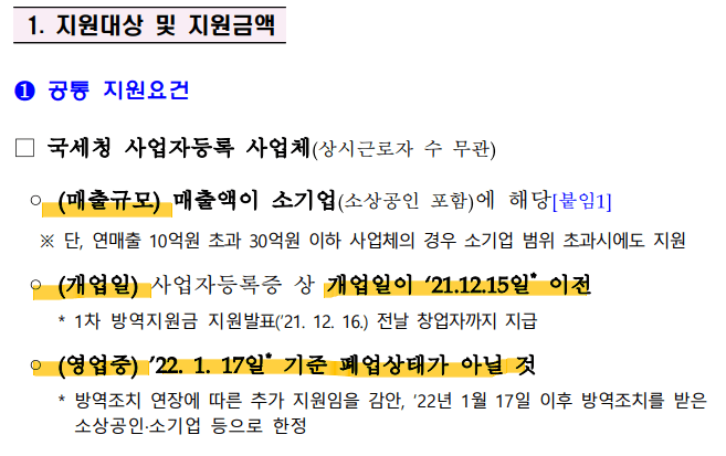 소상공인방역지원금-2차-공통-지원요건