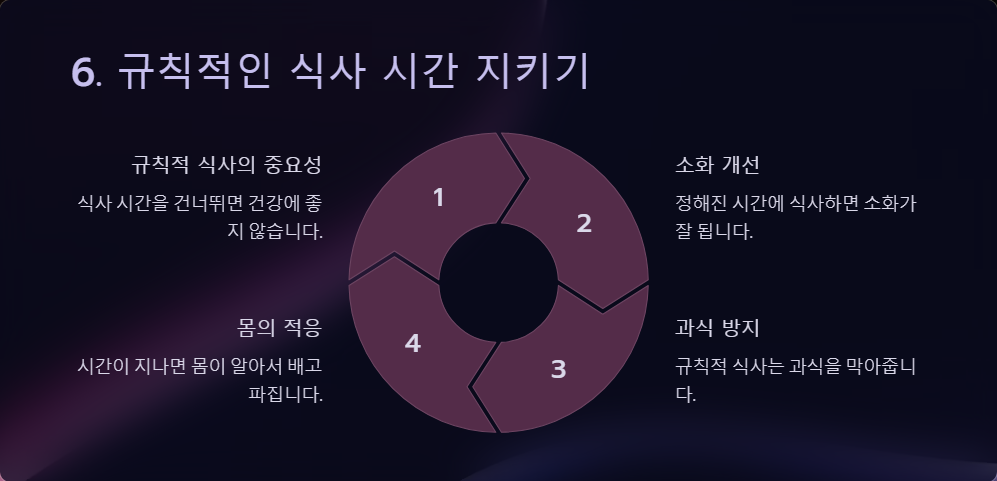 건강한 라이프스타일 유지하는 습관 10가지