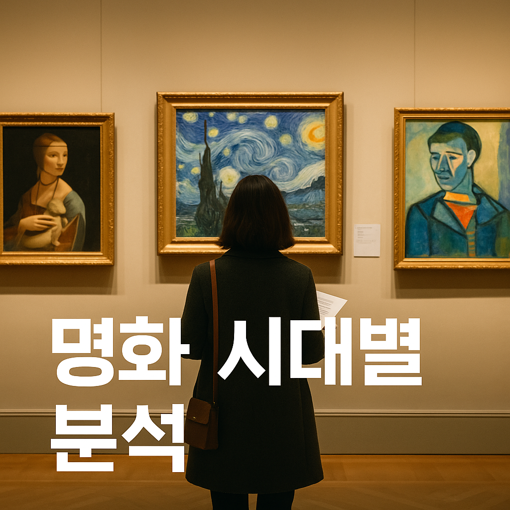 시대별 대표 명화 50선 장단점 분석