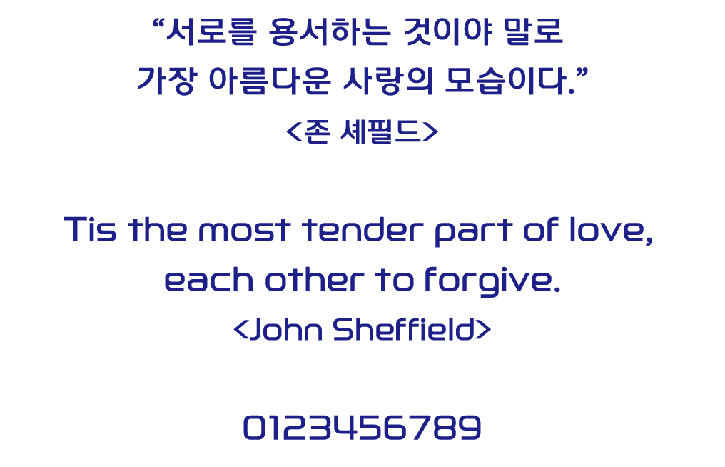 한화체 R