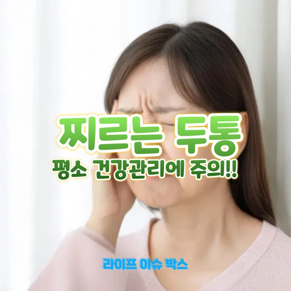찌르는 듯한 두통 원인