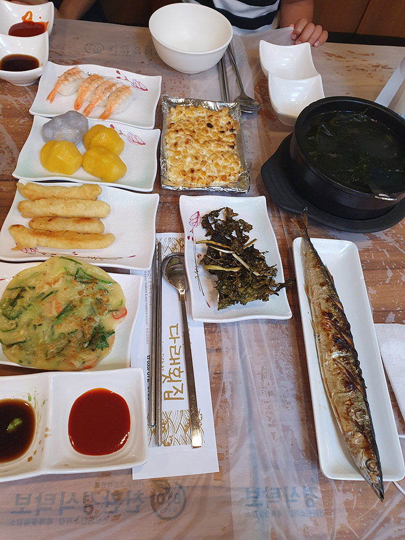 다래횟집밑반찬2