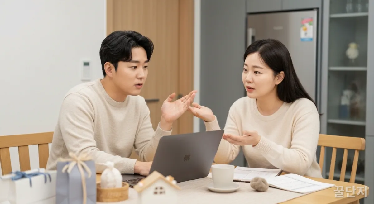 2026년 결혼 예산과 혼수를 계획하는 한국인 예비부부