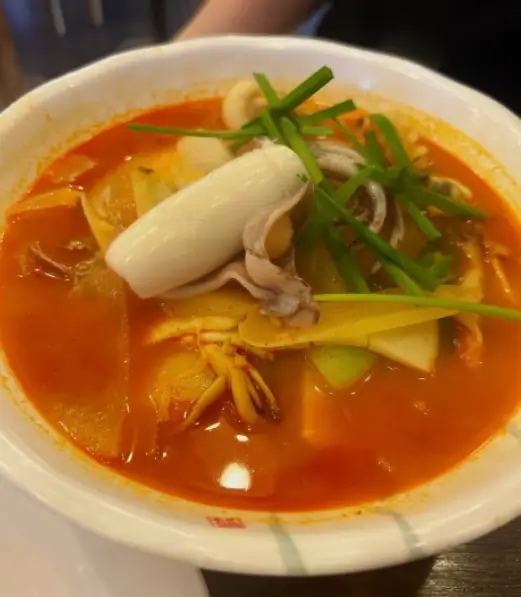 우삼겹짬뽕
