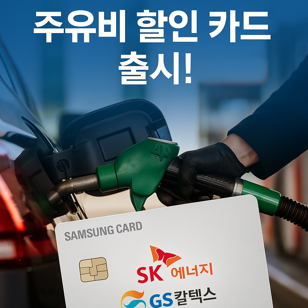 삼성카드, SK에너지&middot;GS칼텍스와 함께 주유비 할인 카드
