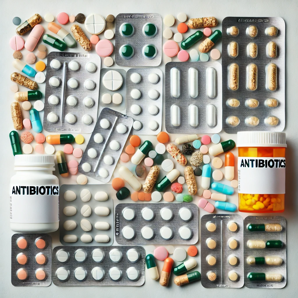 수많은 종류의 항생제