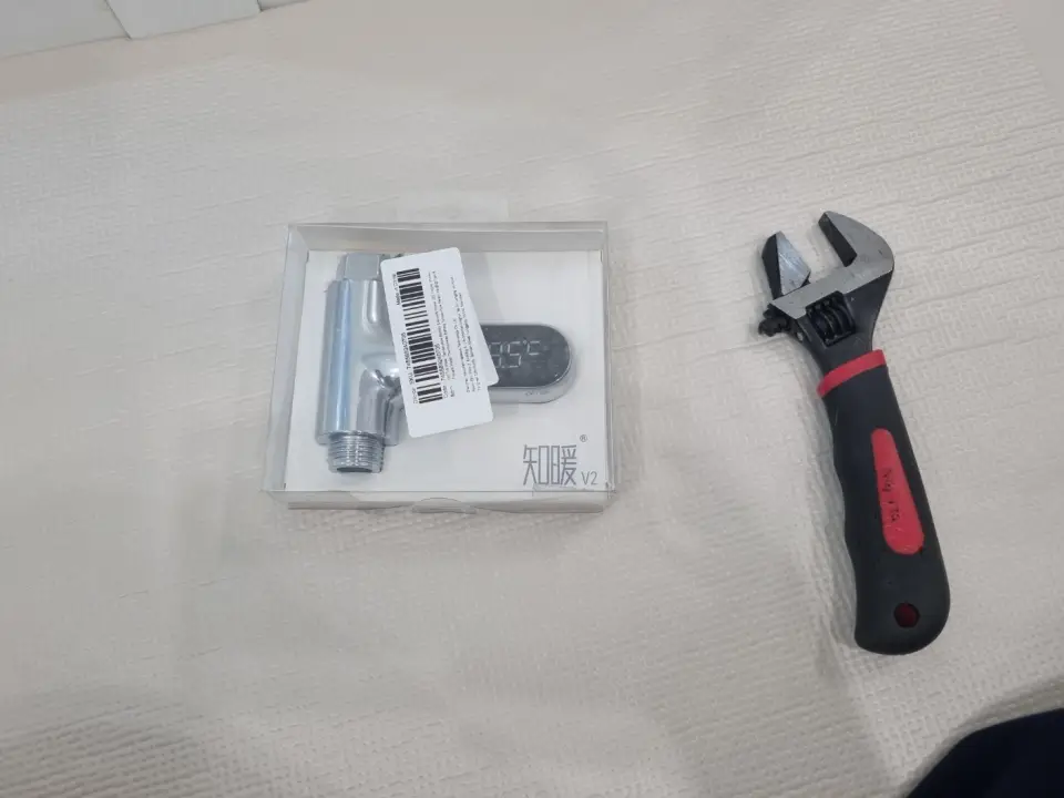 샤워기 온도계 구성품