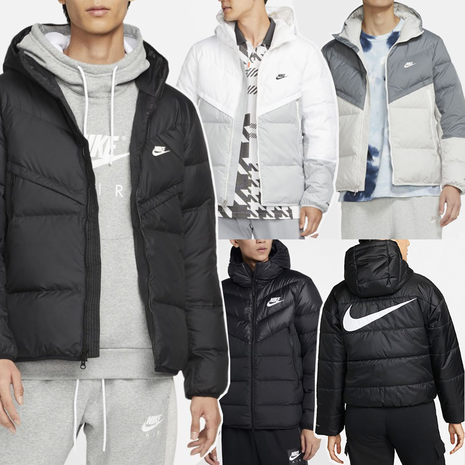(국내매장판) 나이키 스우시 숏패딩 패딩 점퍼