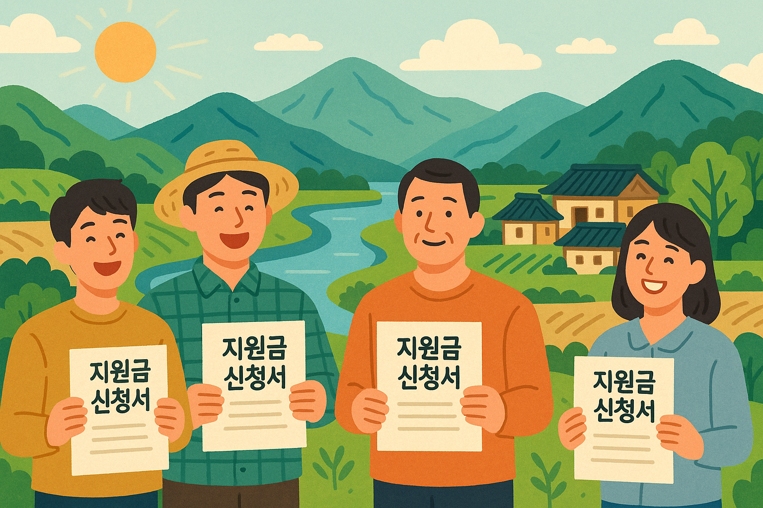 2025년 5월 강원특별자치도 영월군 청년, 귀농귀촌인, 1인가구, 여성, 관광객 지원금 안내