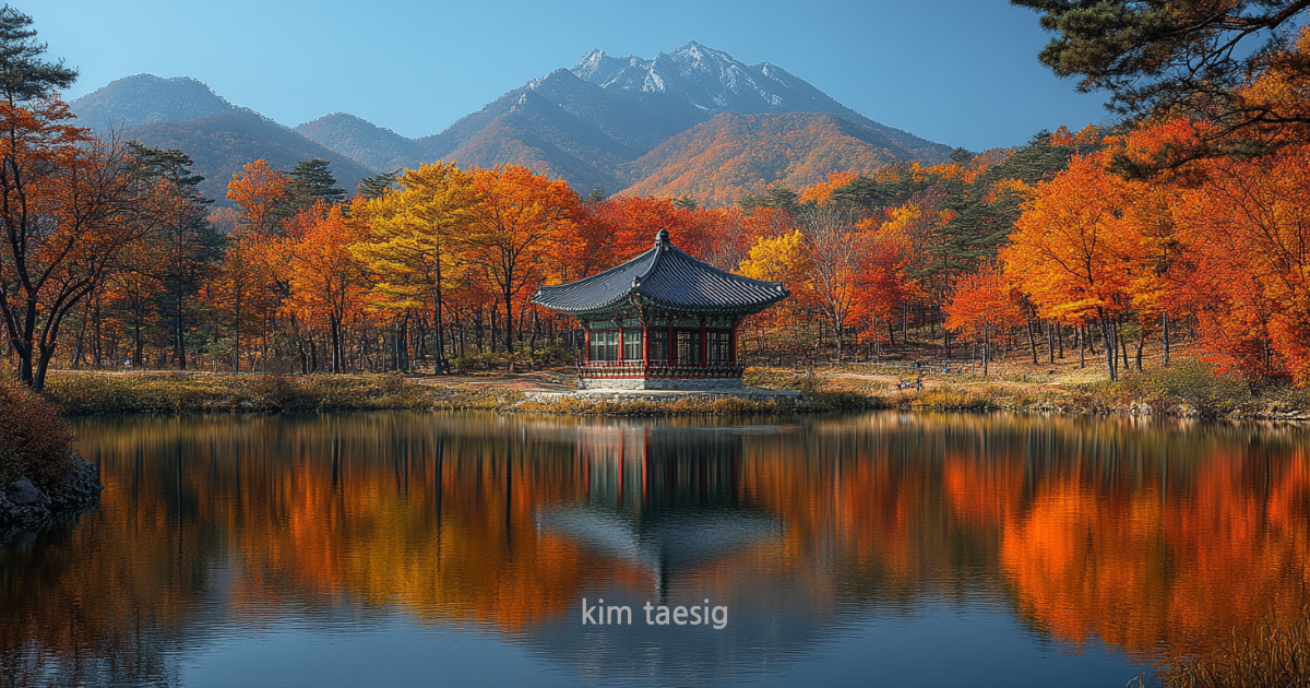 공작산의 사계절