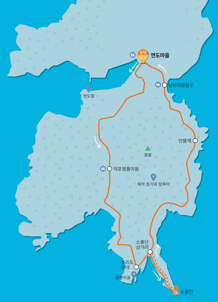 연도 등대길
