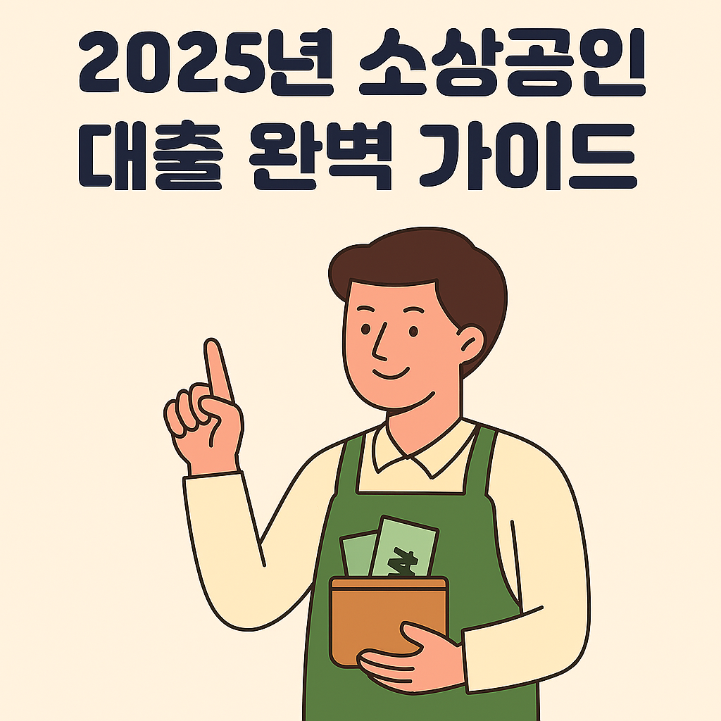 2025년 소상공인 대출 완벽 가이드