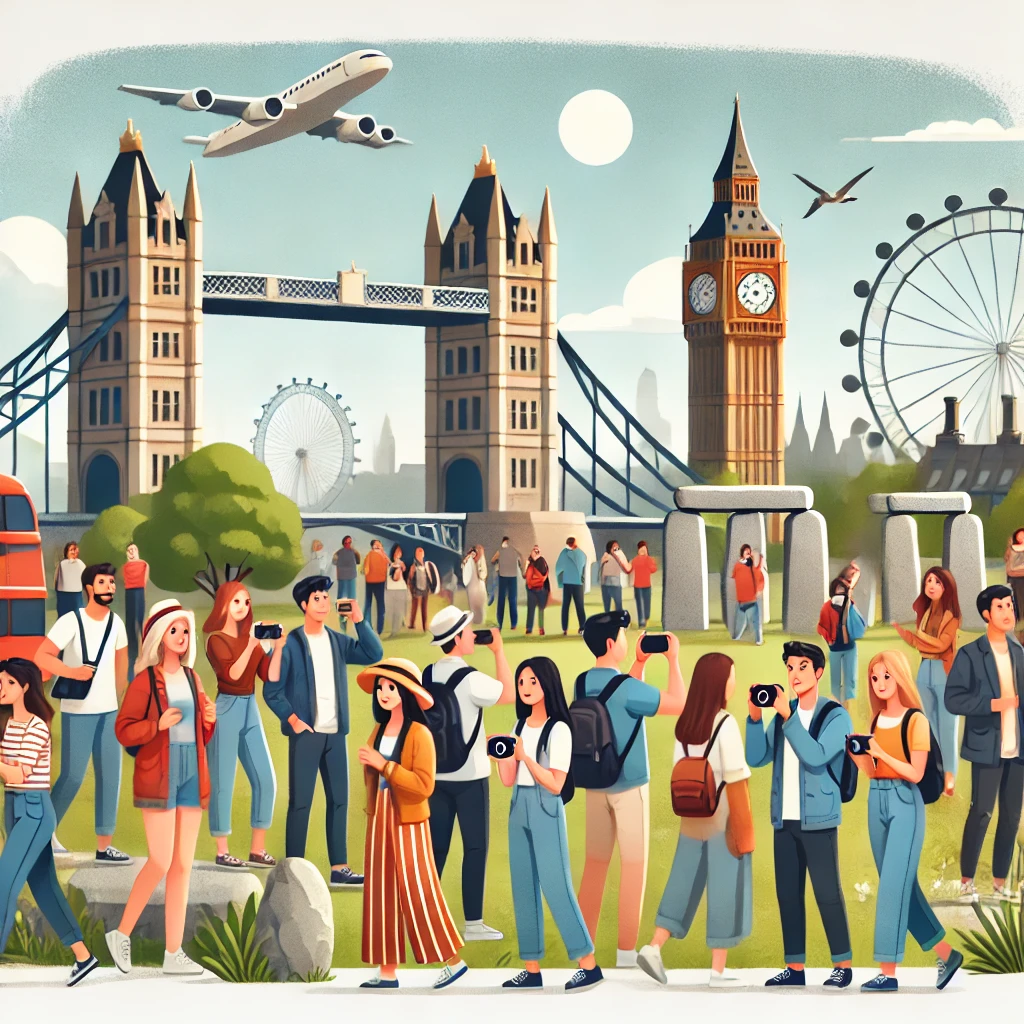 영국 대표 관광 명소 유명한 음식 비자 발급 방법