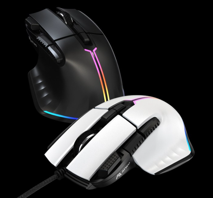 검은색-흰색-마우스