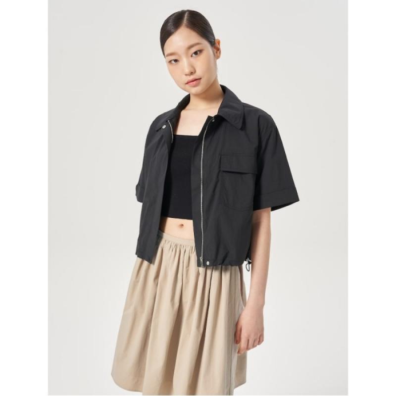 에잇세컨즈 여성 반팔 집업 점퍼 323539LY15