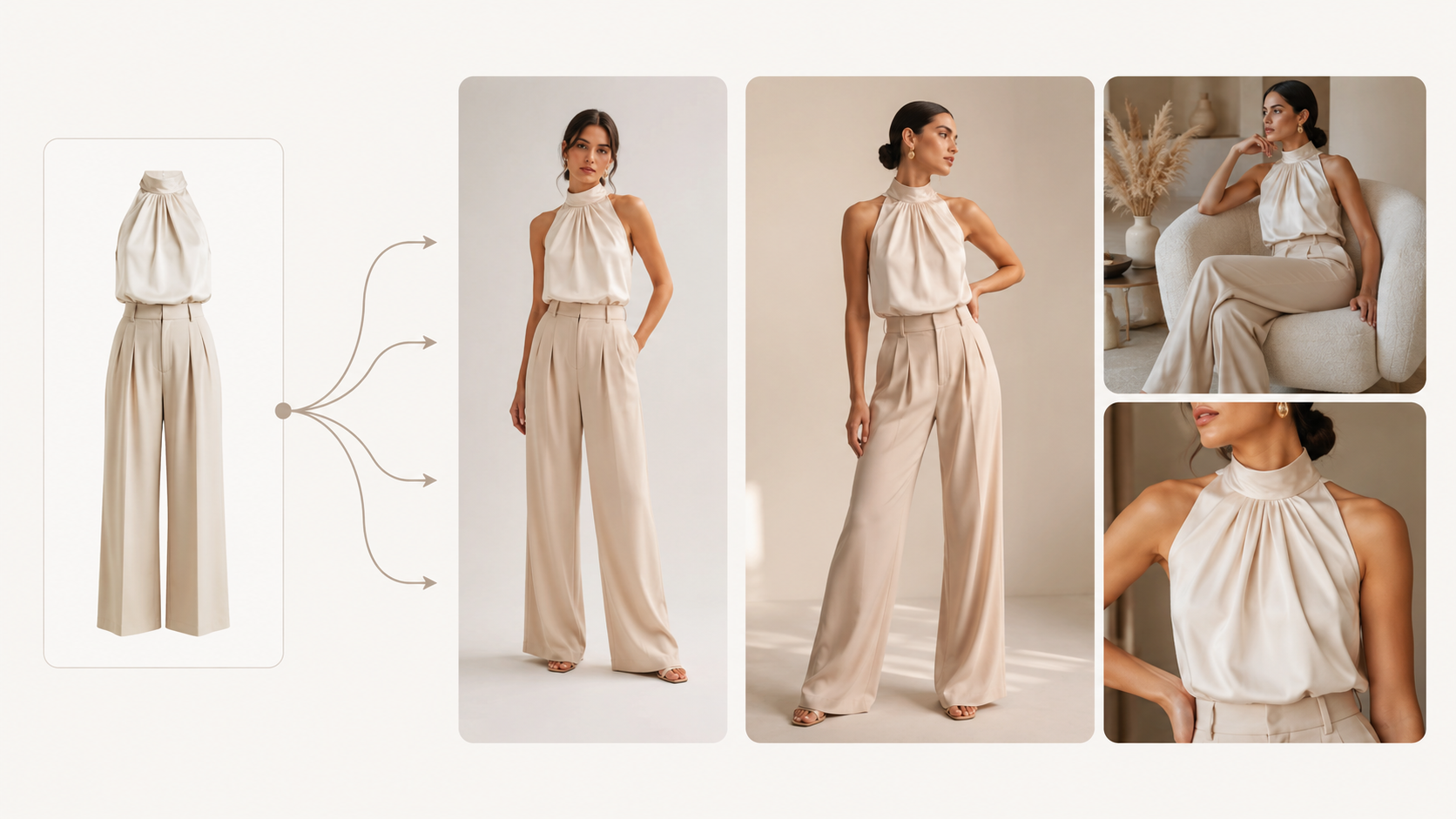 Create clothing product images with AI