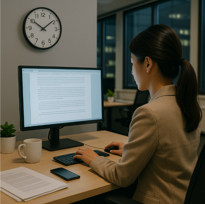 혈관 건강을 위한 루틴 바쁜 직장인