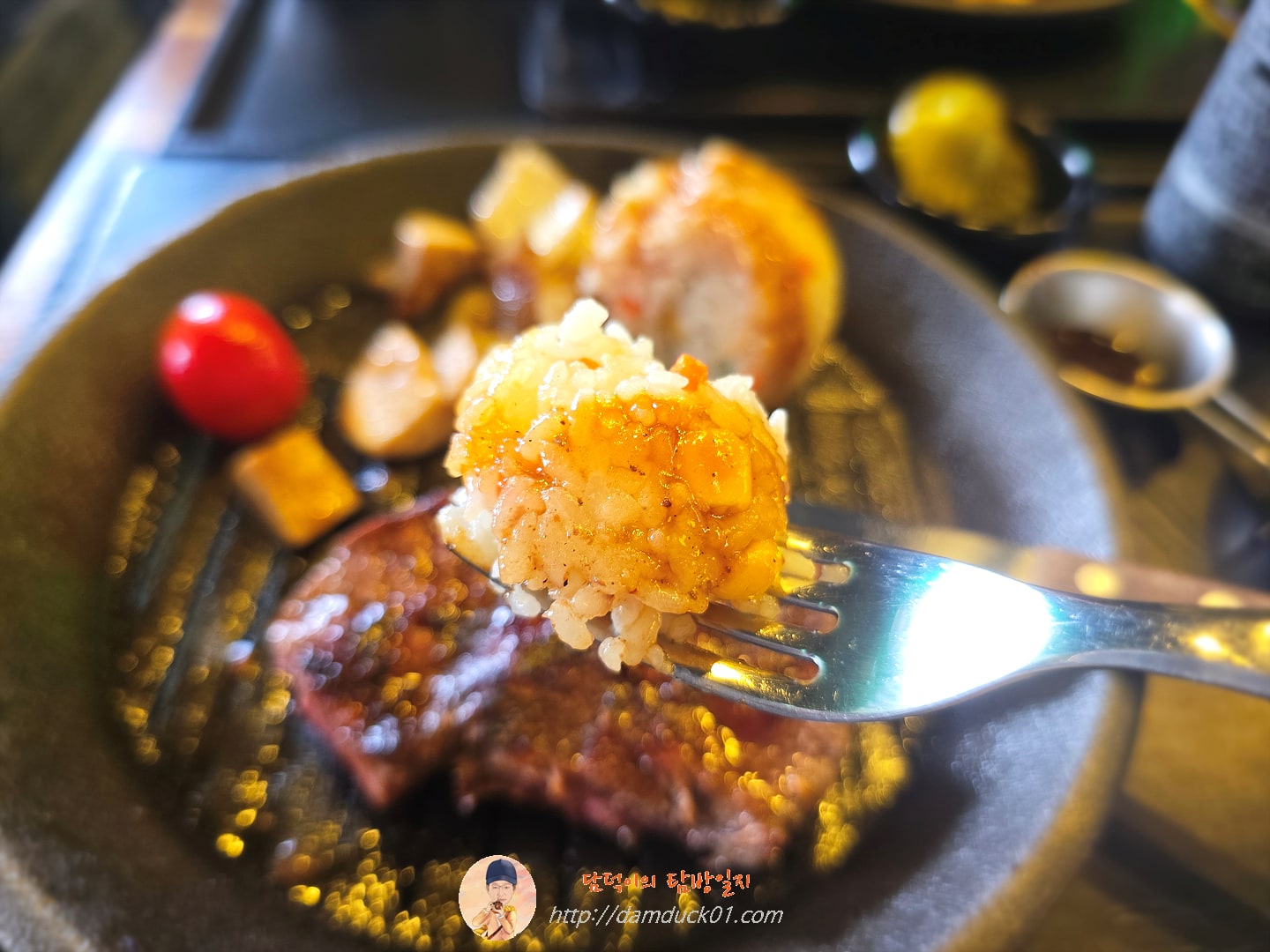 프리미엄 부채살 스테이크 세트 메뉴