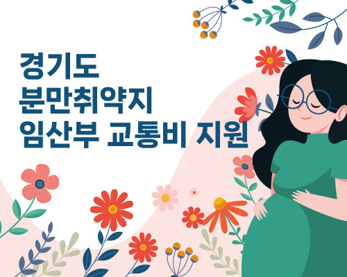 경기도분만취약지교통비지원사업