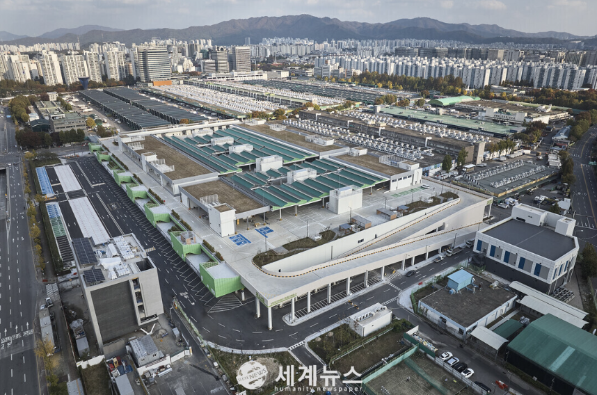가락시장 전경