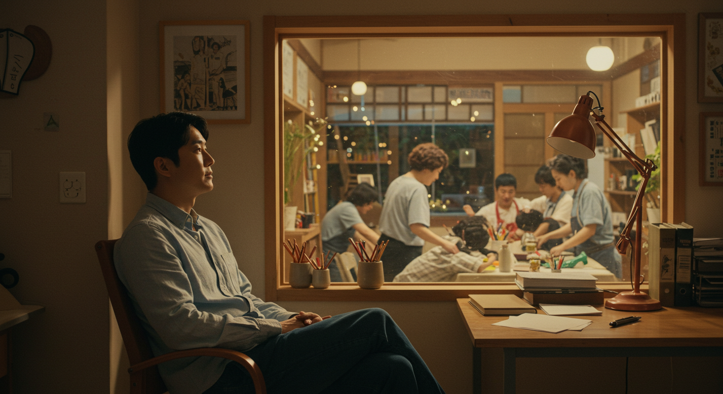 남과 어울리지 못하는 모습