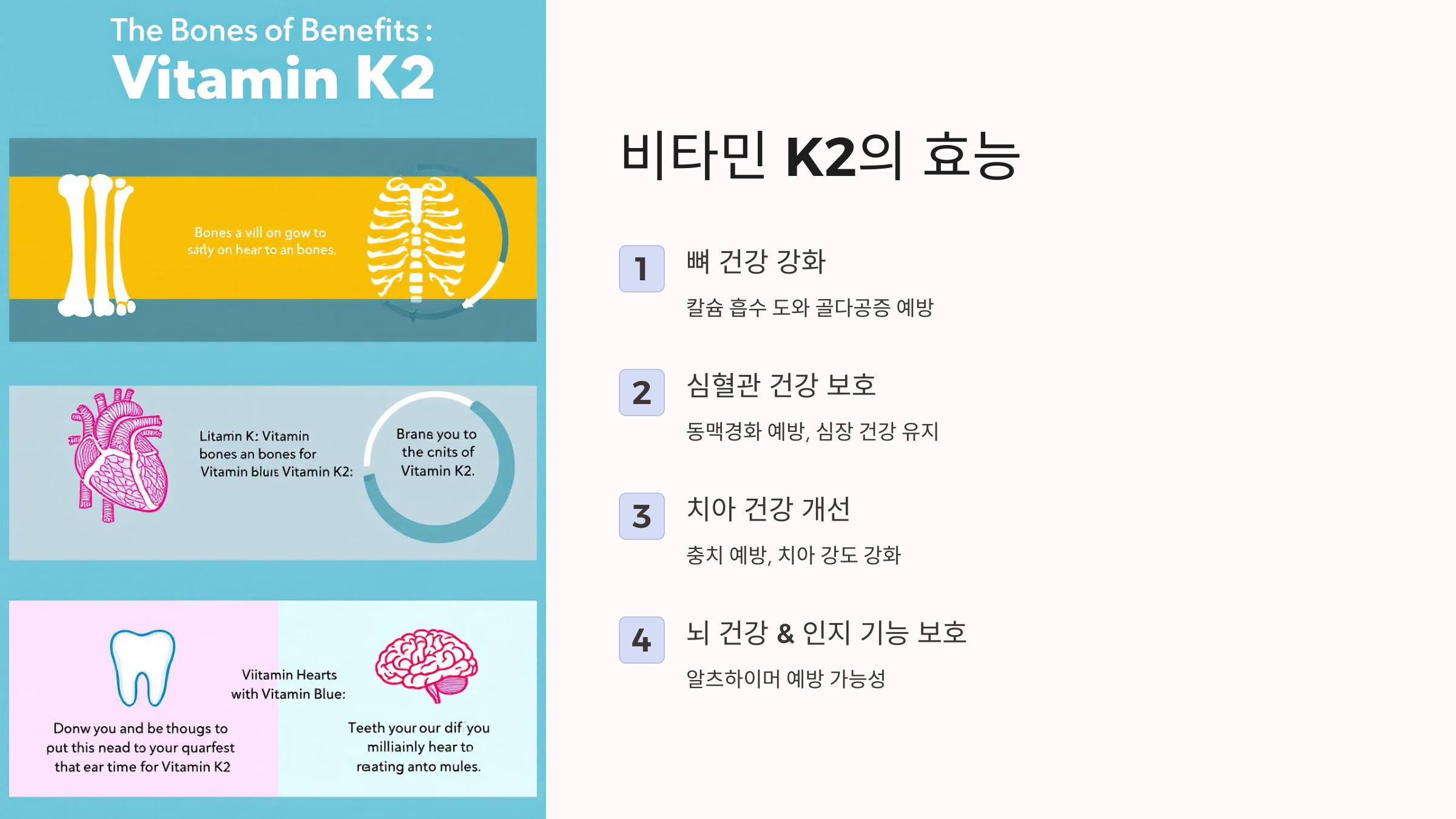 비타민K2와 관련된 사진입니다.