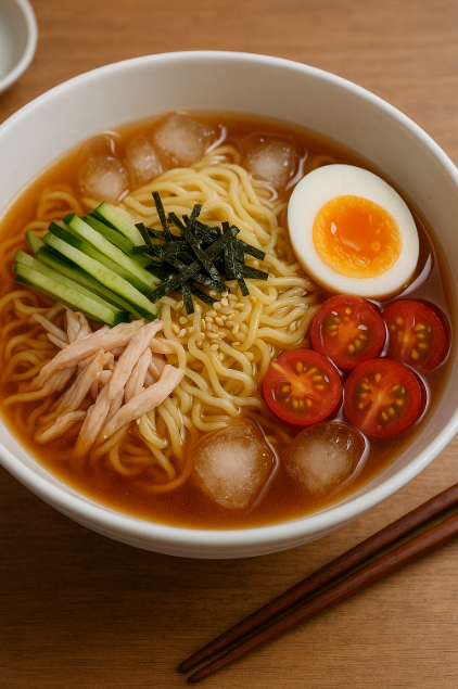 냉라멘 사진