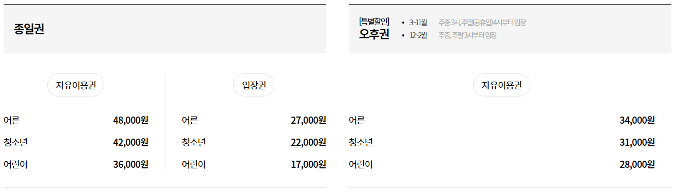 경주월드 자유이용권 할인 구매방법, 후기, 주의사항, 경주월드 추천코스