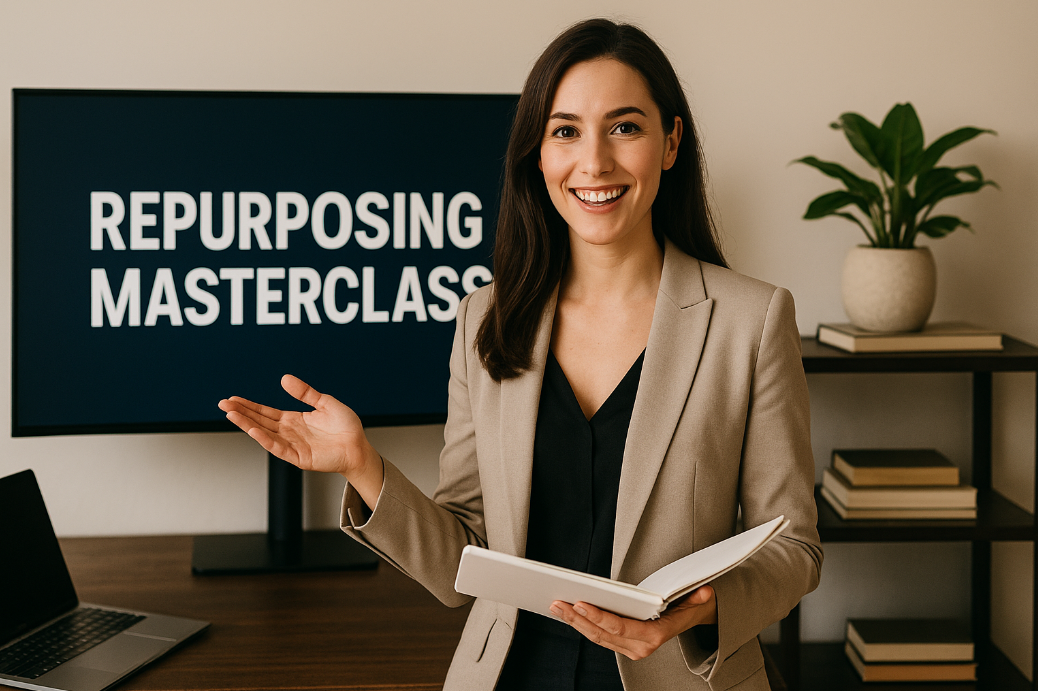 리퍼포징 마스터 클래스로 프리미엄 교육 상품 런칭