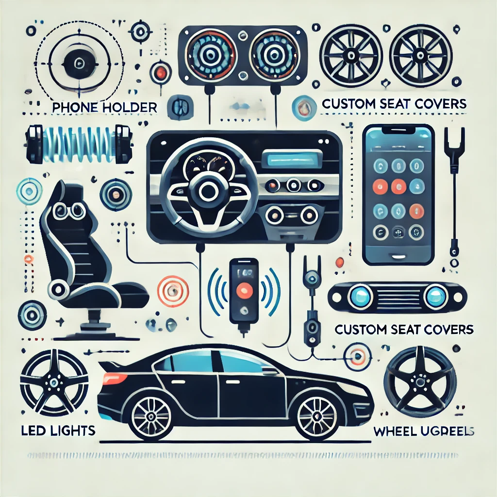 자동차 액세서리와 커스터마이징