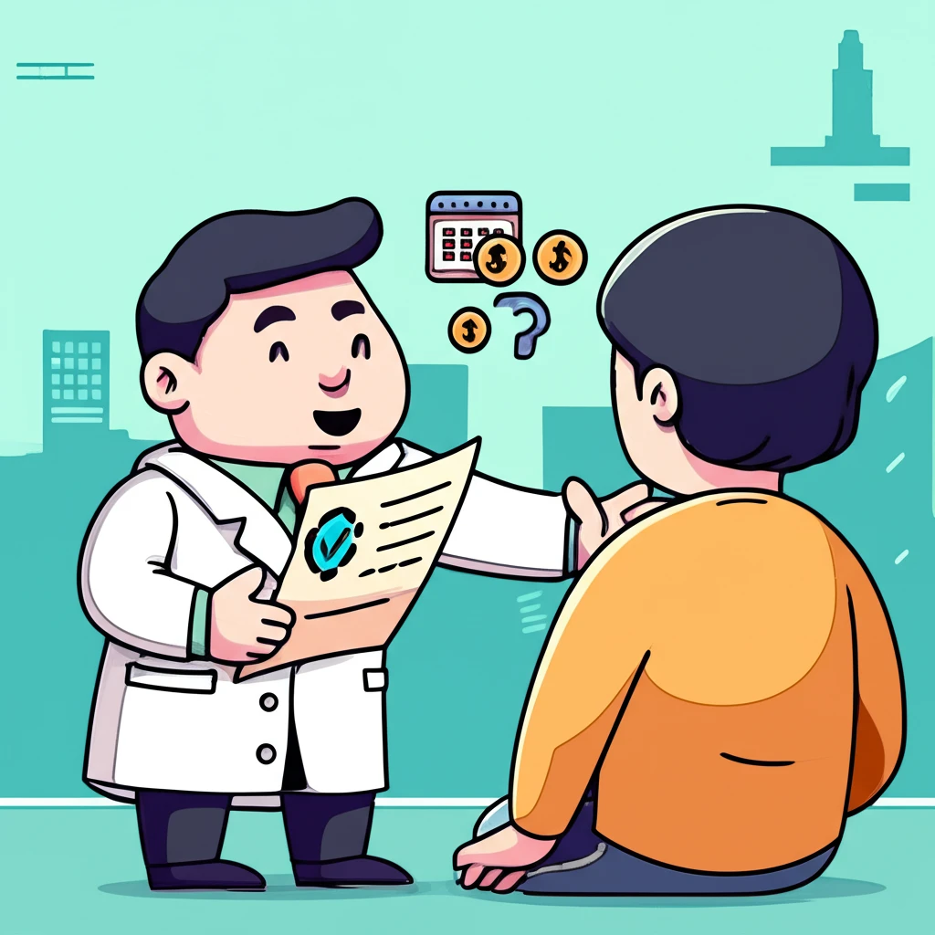 독감 확진 시 회사 제출용 진단서 필..