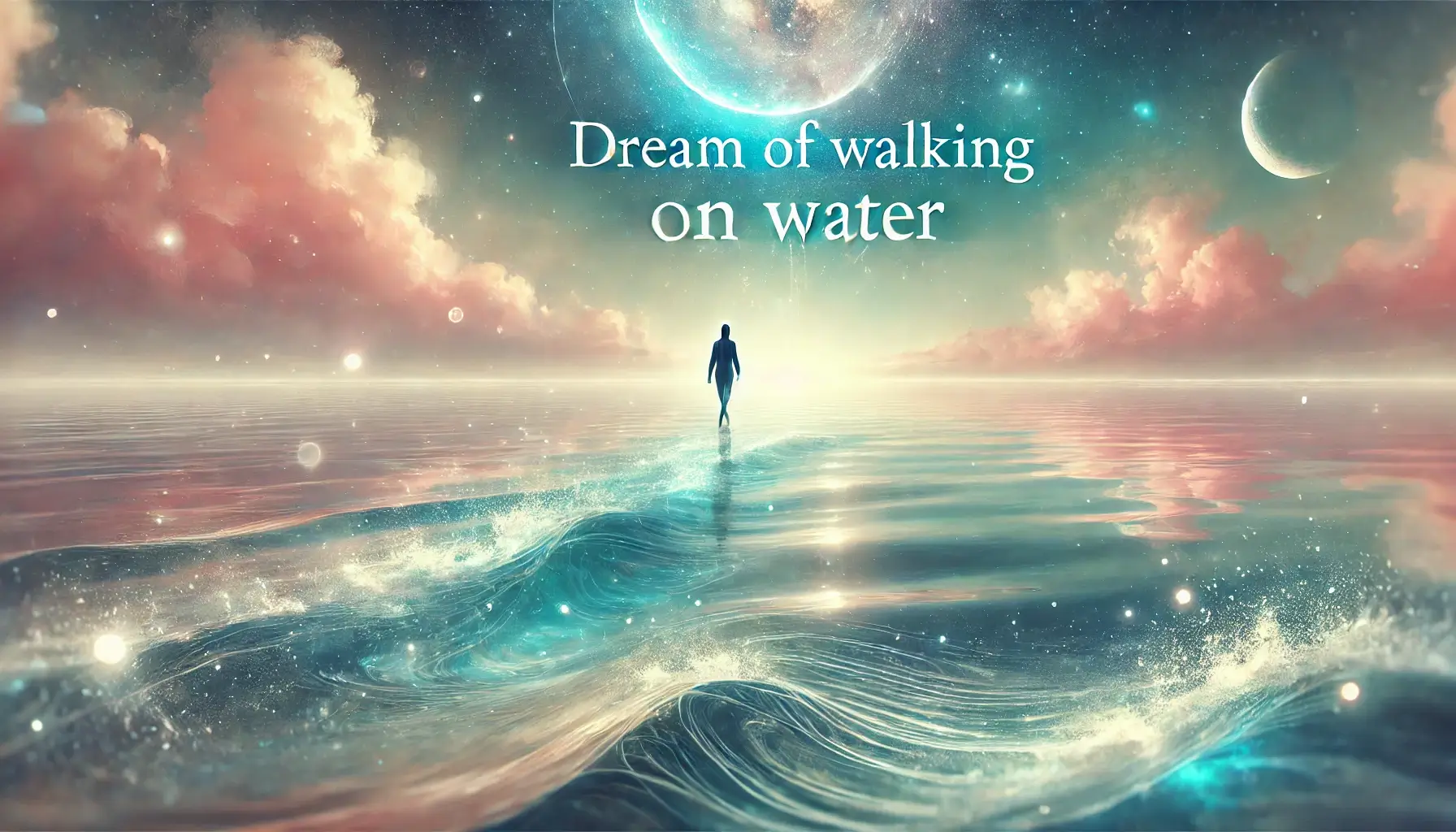 물 위를 걷는 꿈 해몽