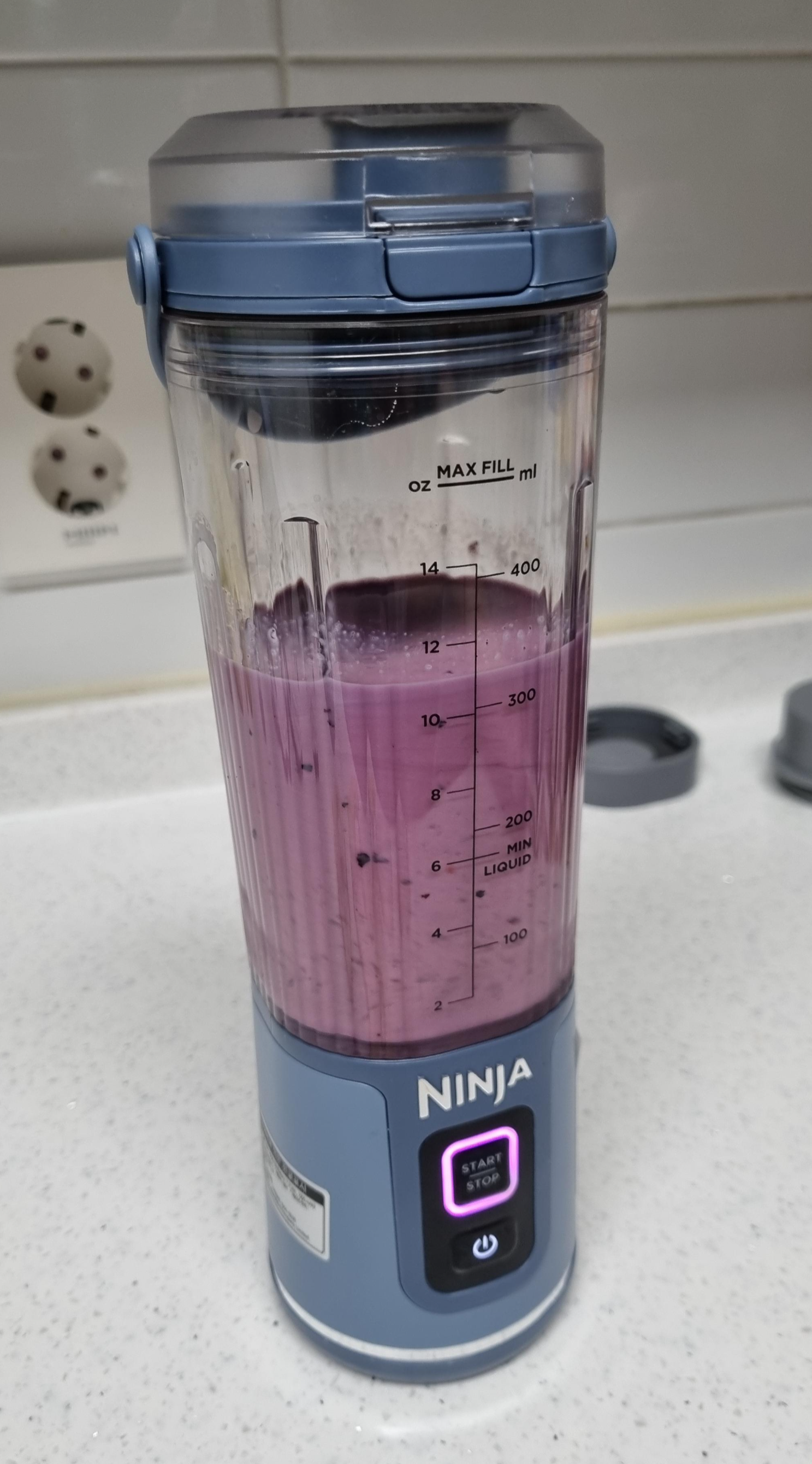 블루베리 바나나 스무디