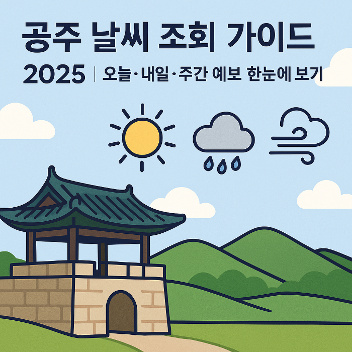 공주 날씨