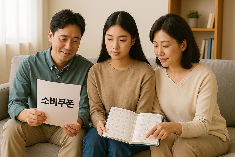 민생회복 소비쿠폰 미성년자 신청 및 발급 방법 상세 설명